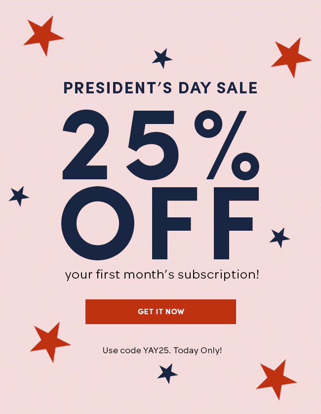 Today Only! Ellie Coupon – 25% Off Your First Box!