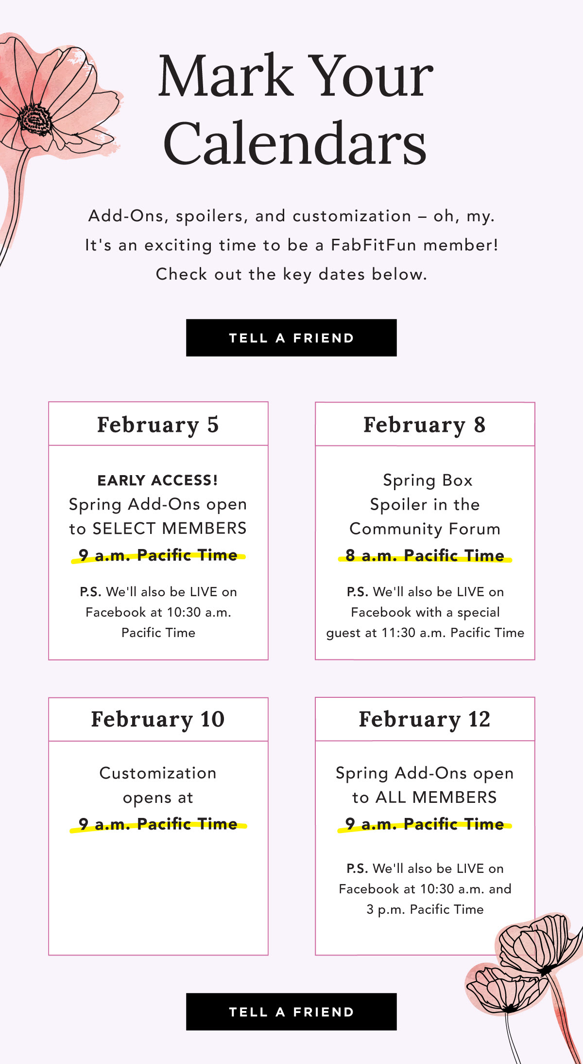FabFitFun Spring 2018 Add-Ons Available Now!
