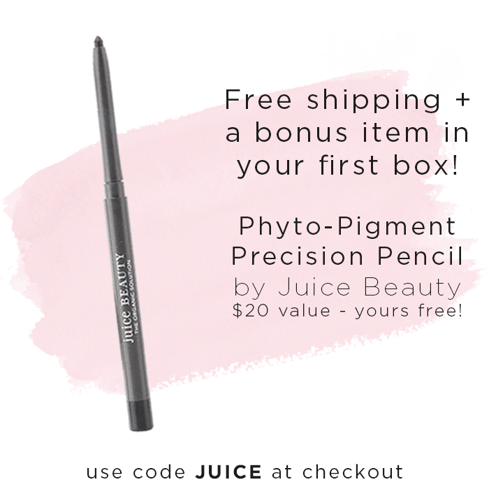 Bless Box Coupon – Free Juice Beauty Precision Pencil with Subscription