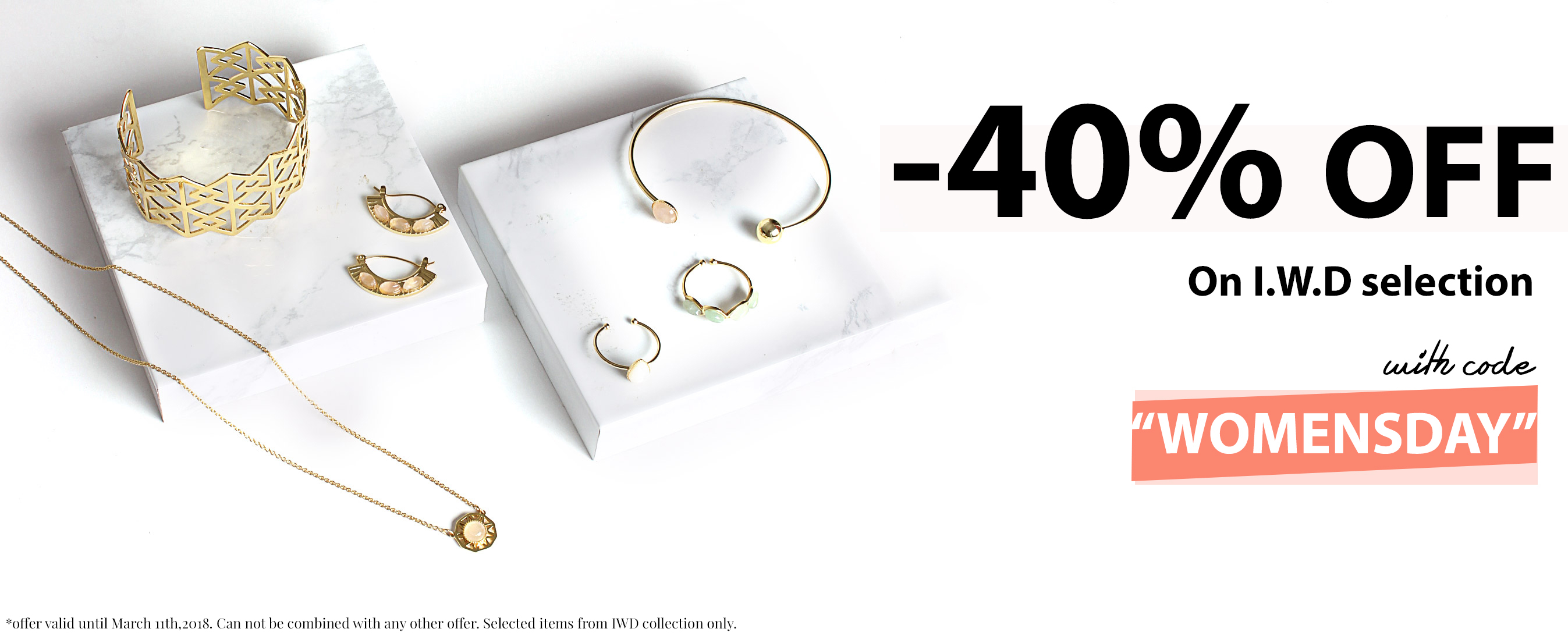 Emma & Chloe Flash Sale – 40% Off I.W.D. Collection!