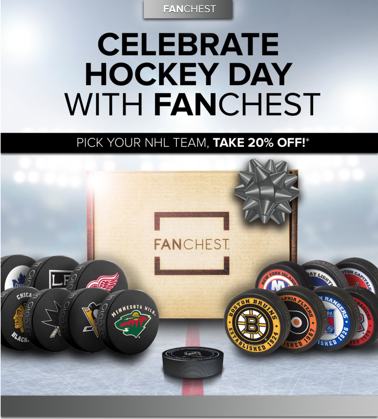 Today Only! Fanchest Flash Sale – 20% Off NHL Franchises!