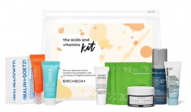 The Acids and Vitamins Birchbox Kit + Free Gift Coupons!