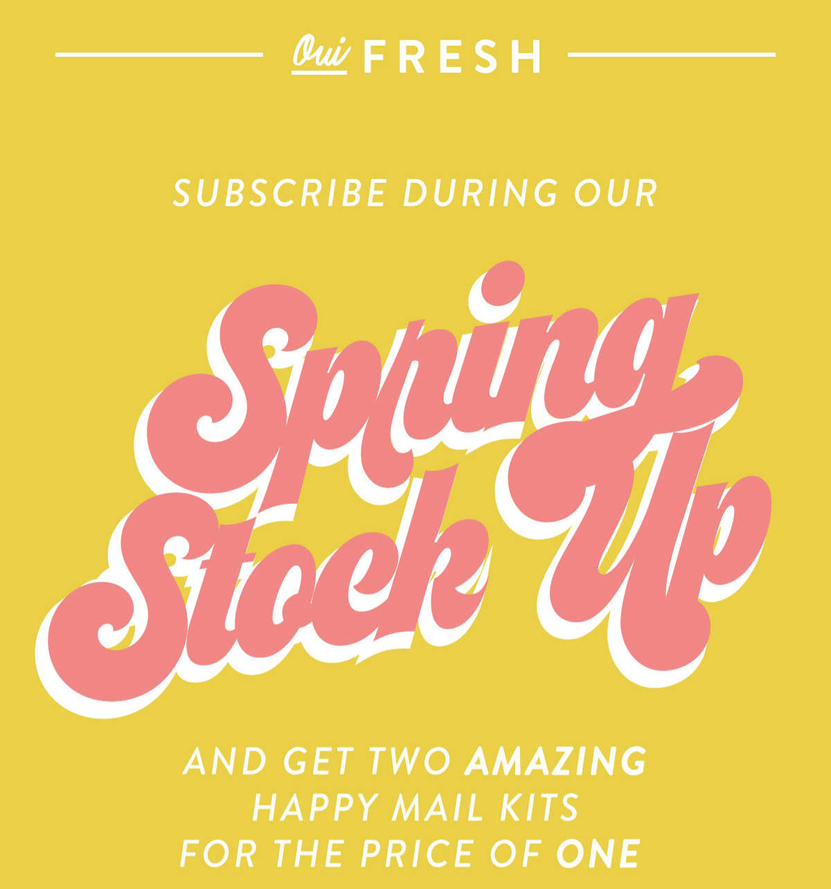 Happy Mail Coupon – FREE February Box with Pre-Paid Subscription!