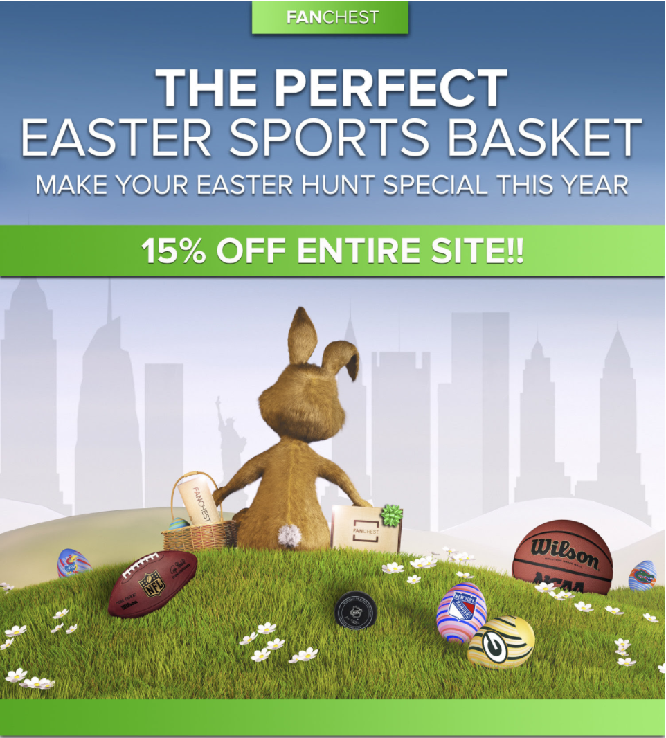 Fanchest Easter Sale – 15% Off All Franchises!