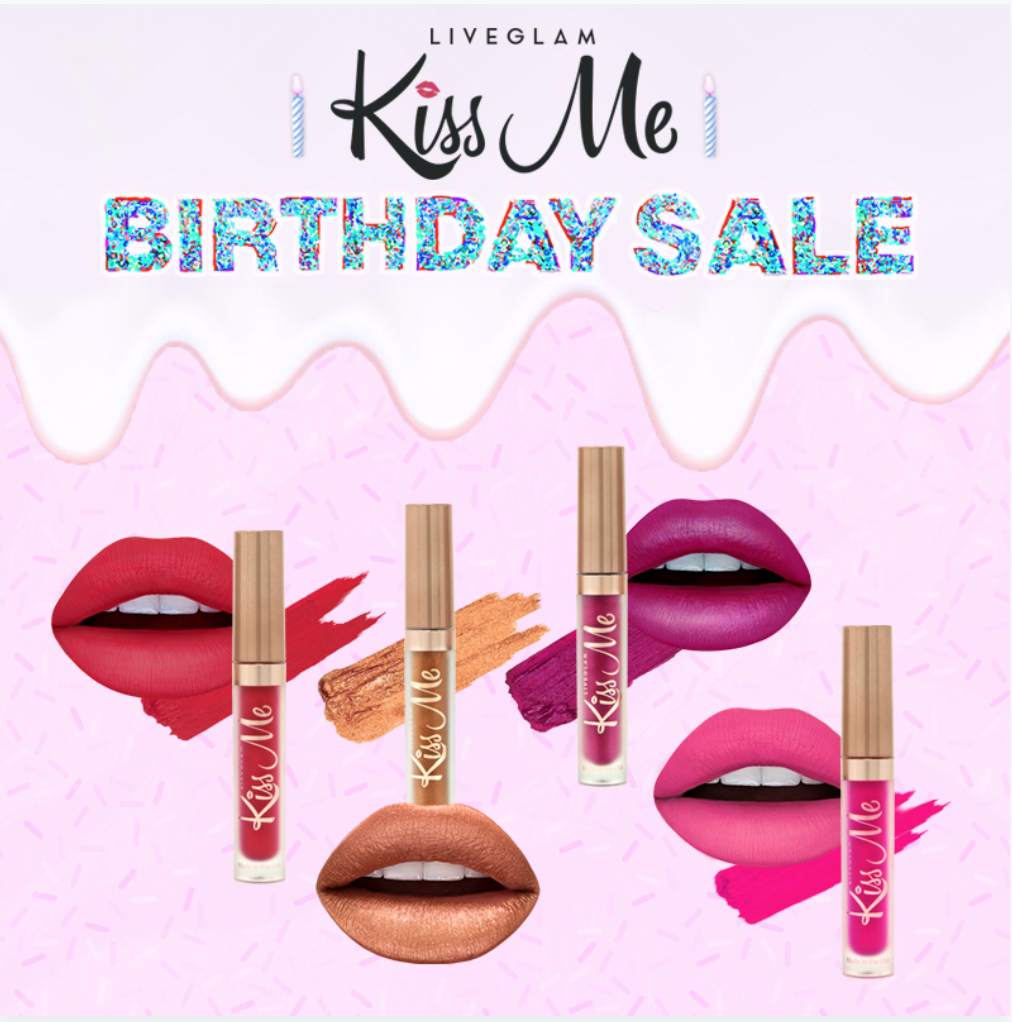 Last Day! LiveGlam KissMe Coupon – FREE Bonus Lippie + 25% Off Your First Box!