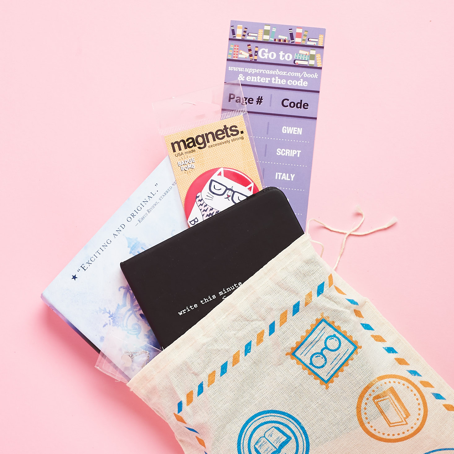 Uppercase YA Book Subscription Box Review – March 2018