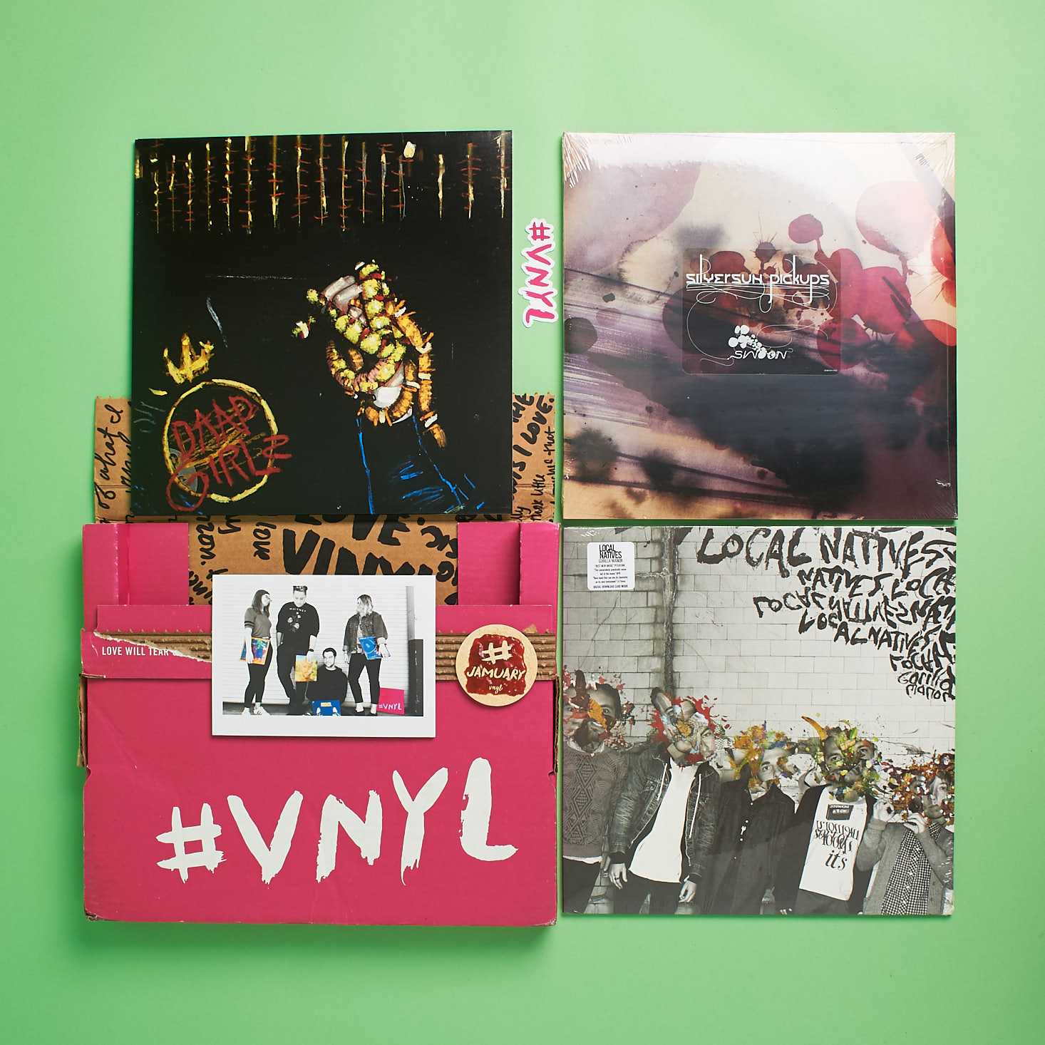 VNYL Subscription Box Review #jamuary