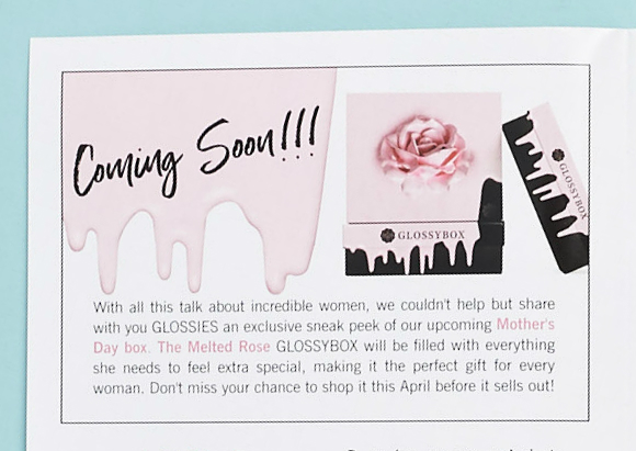 GlossyBox Limited Edition Mother’s Day 2018 Box – Coming Soon!
