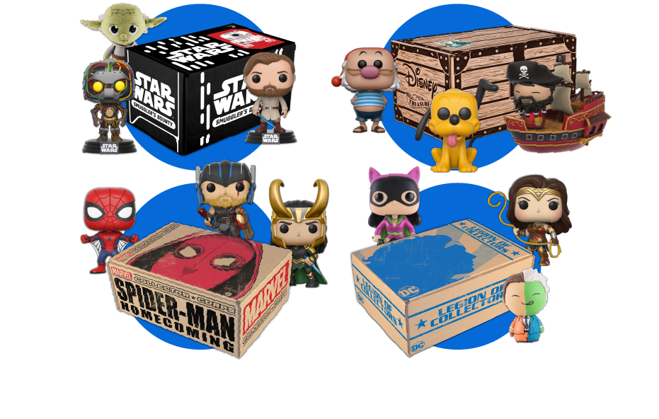 Past Funko Subscription Boxes Available In The Funko Store