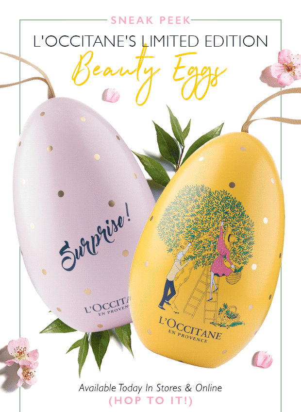 Limited Edition L’Occitane Beauty Eggs Available Now!