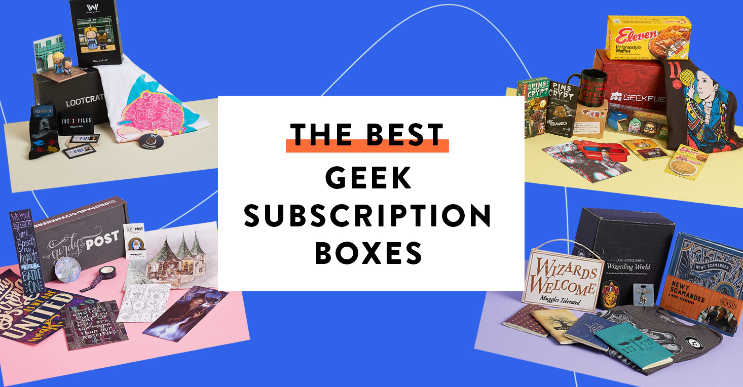 The Best Geek Subscription Boxes – Our 2018 Award Winners!