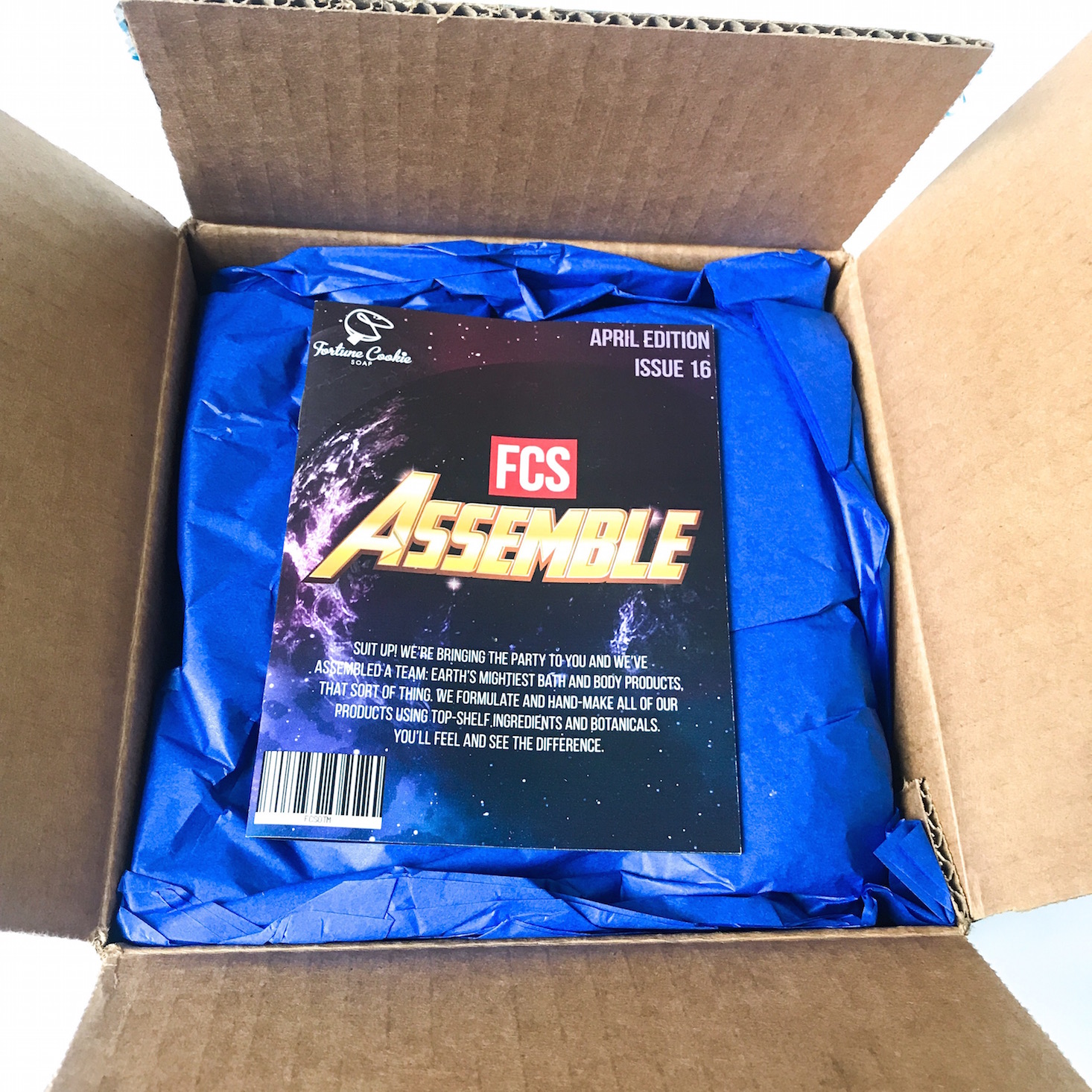 Fortune Cookie Soap Box Review – April 2018