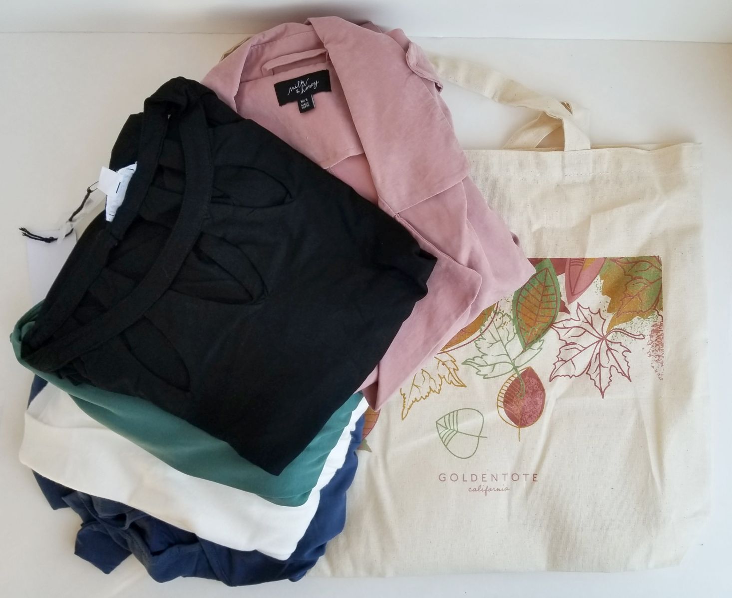 Golden Tote $149 Clothing Tote Review – March 2018