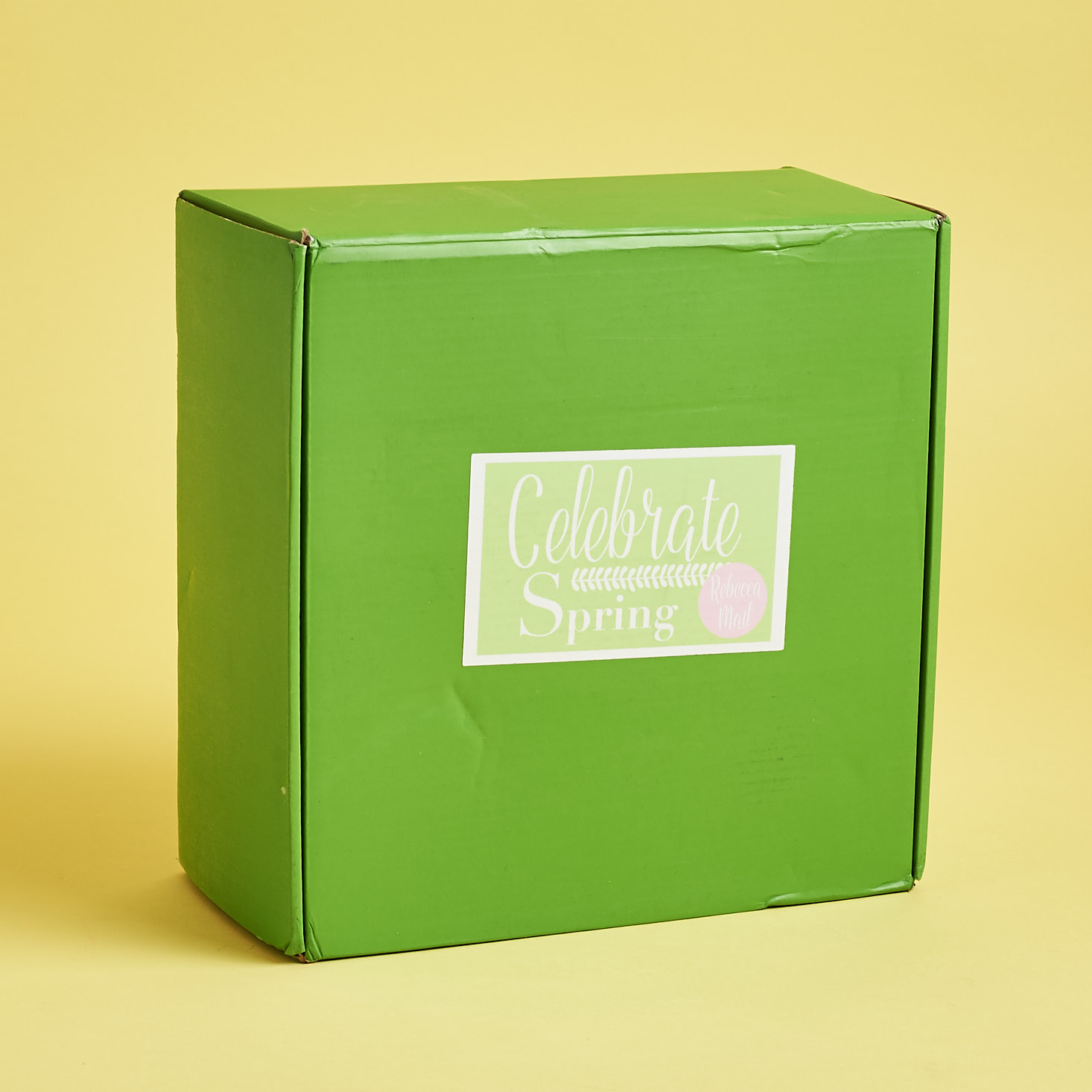 Rebecca Mail Deluxe Lifestyle Box “Celebrate Spring” Review – April 2018