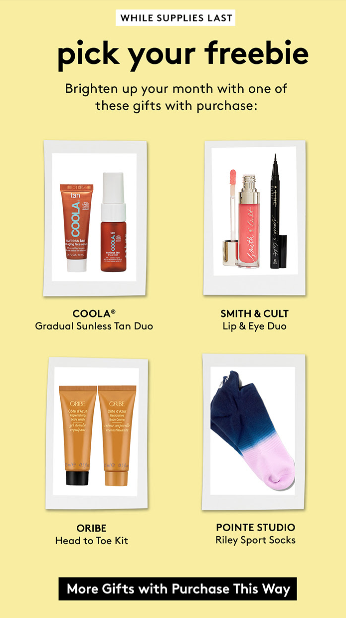 New Birchbox Free Gifts with Shop Purchases!