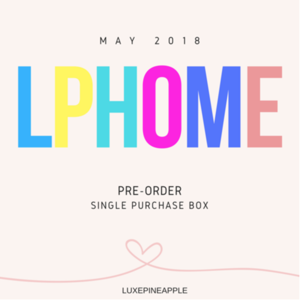 Luxe Pineapple Home May 2018 Spoiler + July Box Coupon!