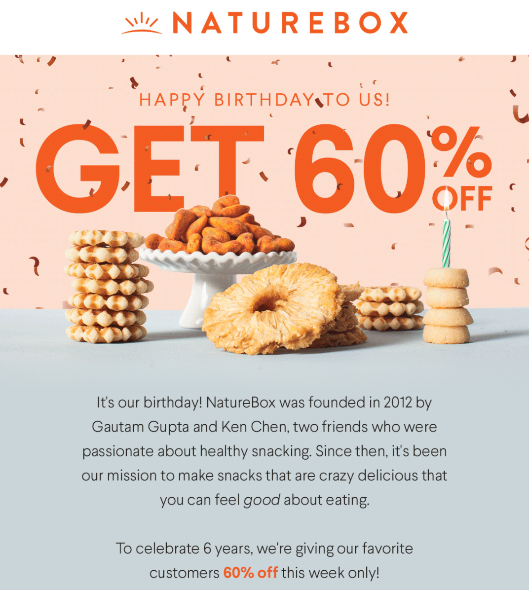 NatureBox Coupon – 60% Off Your First Order!