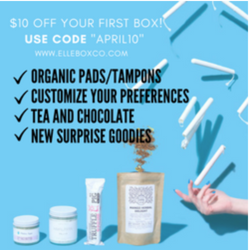 Ellebox Coupon – $10 Off Your First Box!