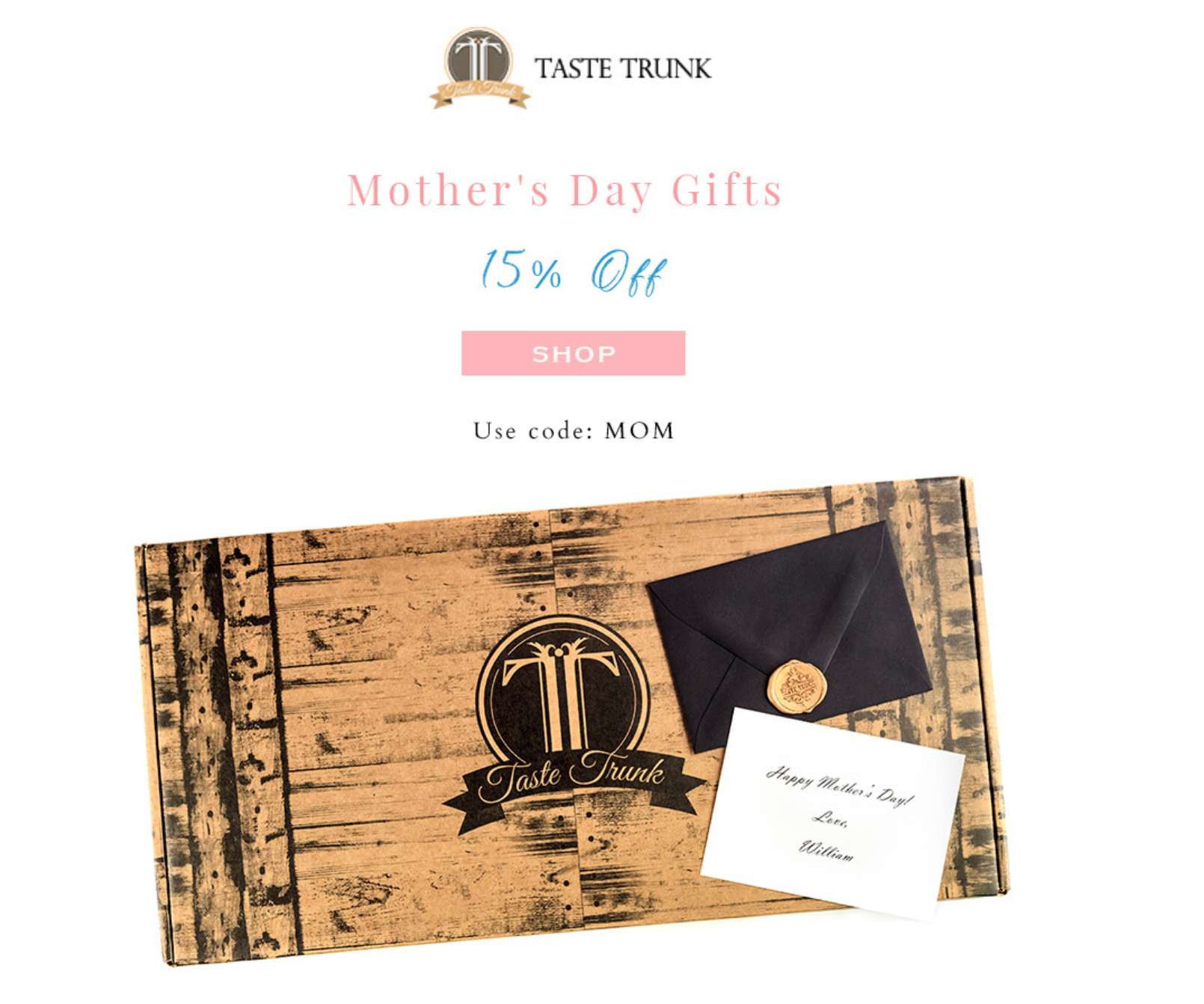 Taste Trunk Mother’s Day Sale – 15% Off Gift Boxes!