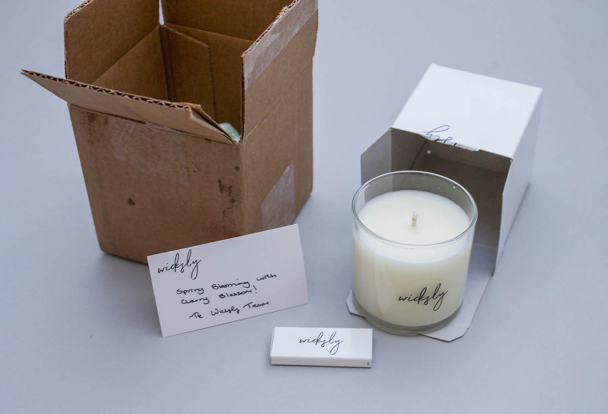 Wicksly Candle Subscription Review – March 2018