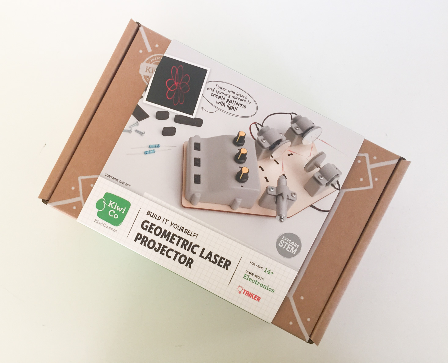 KiwiCo. Electronics Pack: Geometric Laser Projector Review + Coupon – April 2018