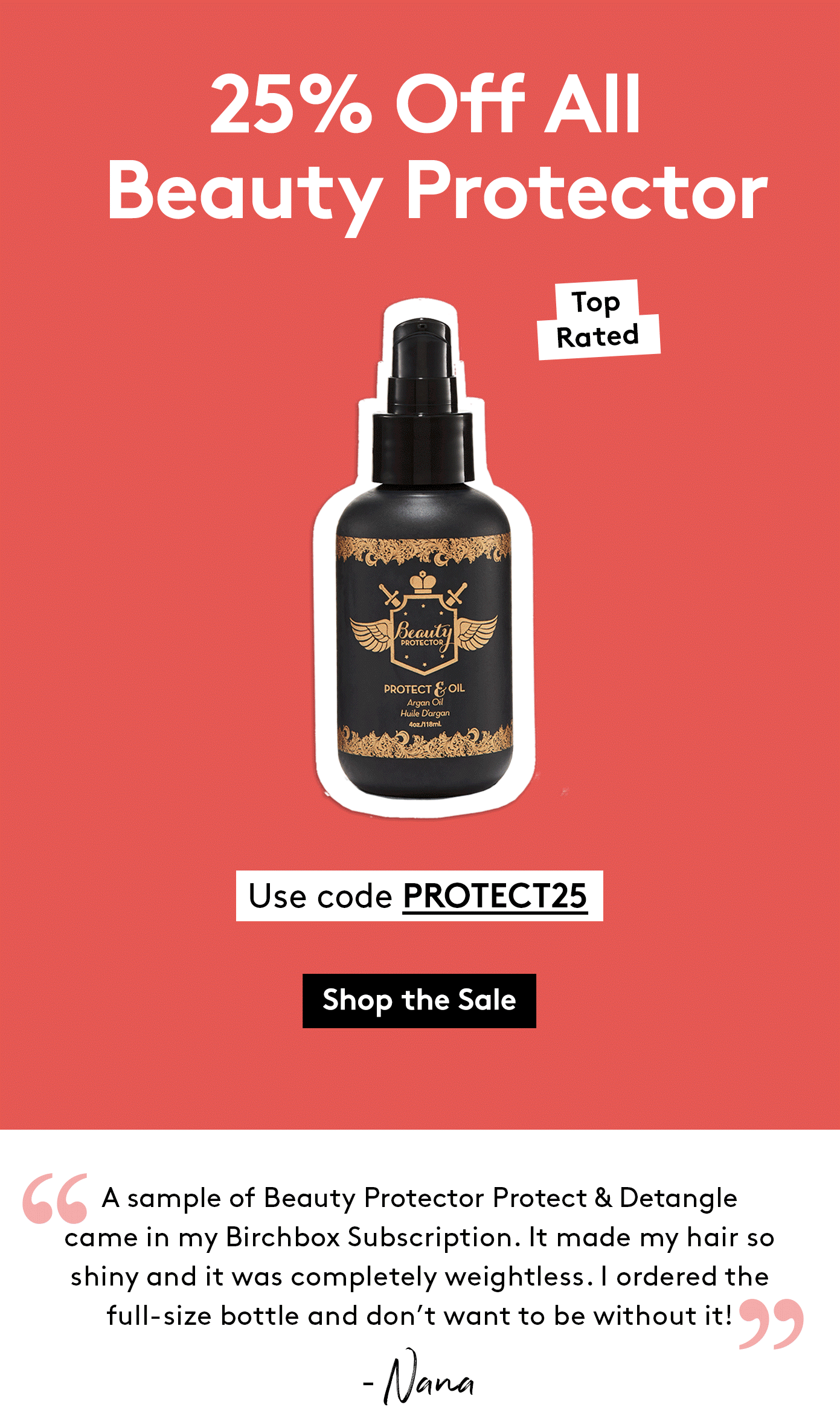 Birchbox Sale – 25% Off Beauty Protector!
