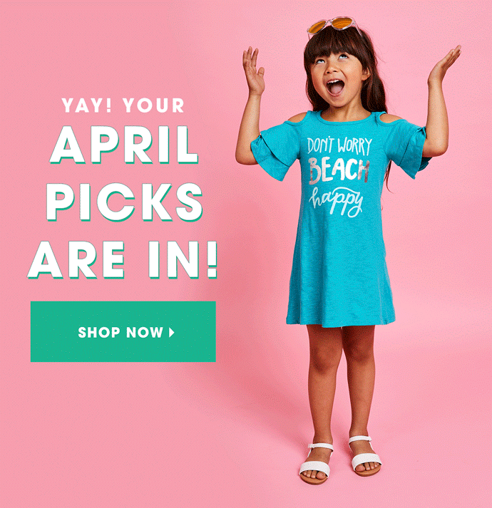 FabKids April 2018 Collection + Coupon!