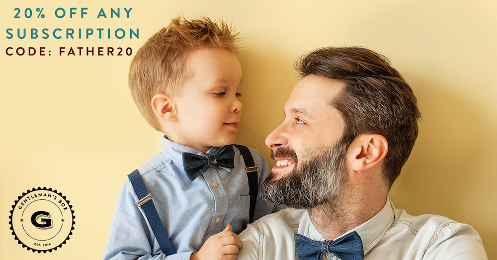 Gentleman’s Box Father’s Day Deals – 20% Off Your First Box or Free Mystery Box!