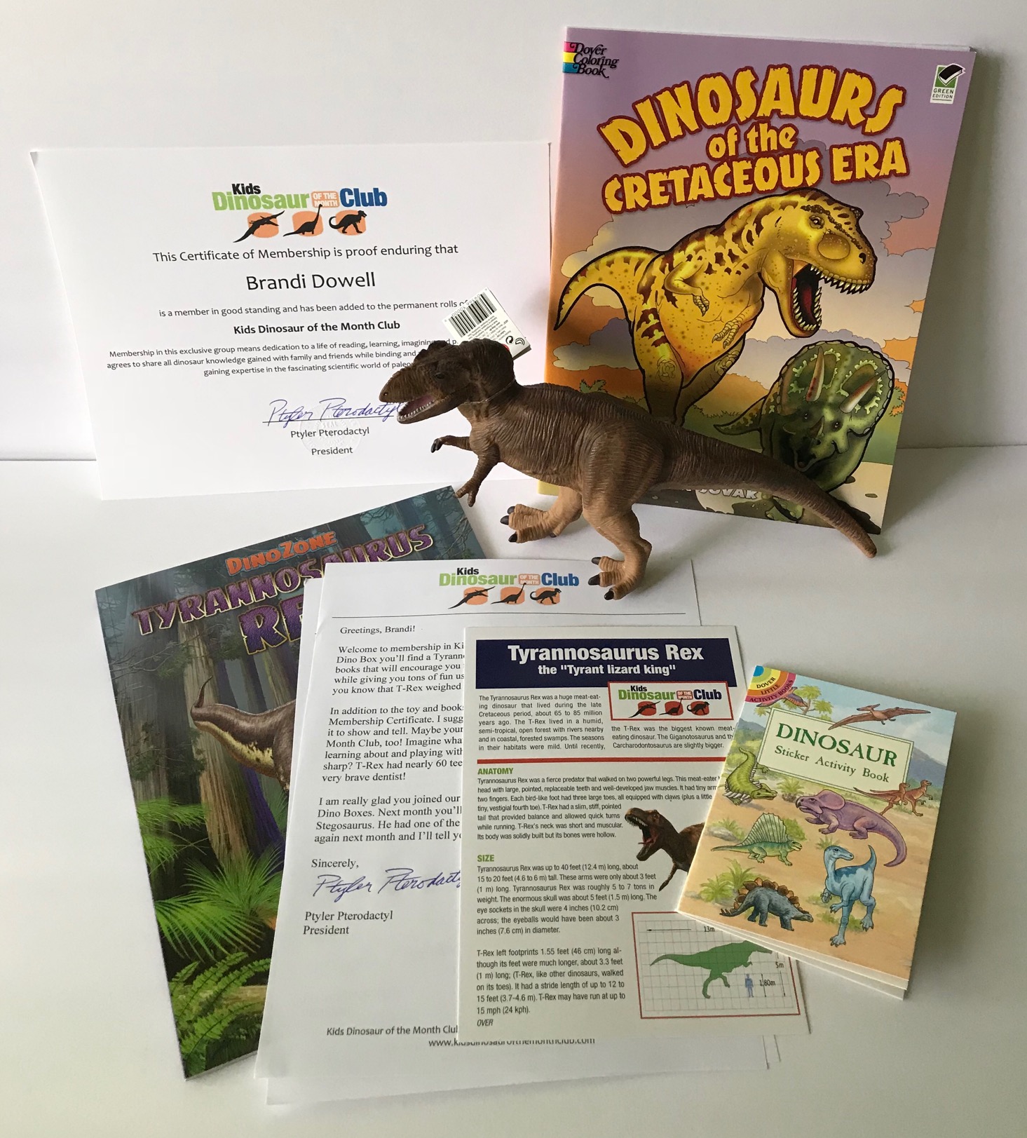 Kids Dinosaur of the Month Club Review – May 2018