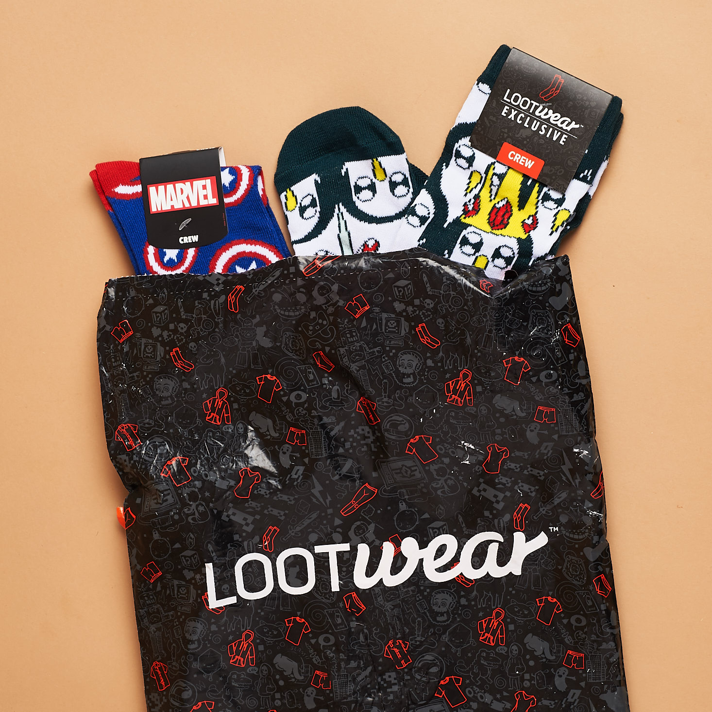 Loot Socks Subscription by Loot Crate Review + Coupon – April 2018