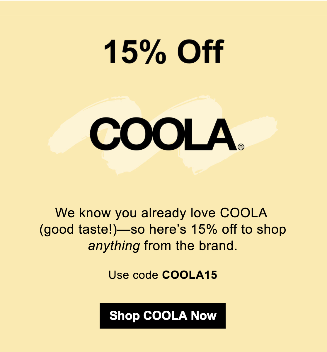 Birchbox Flash Sale – 15% Off COOLA!