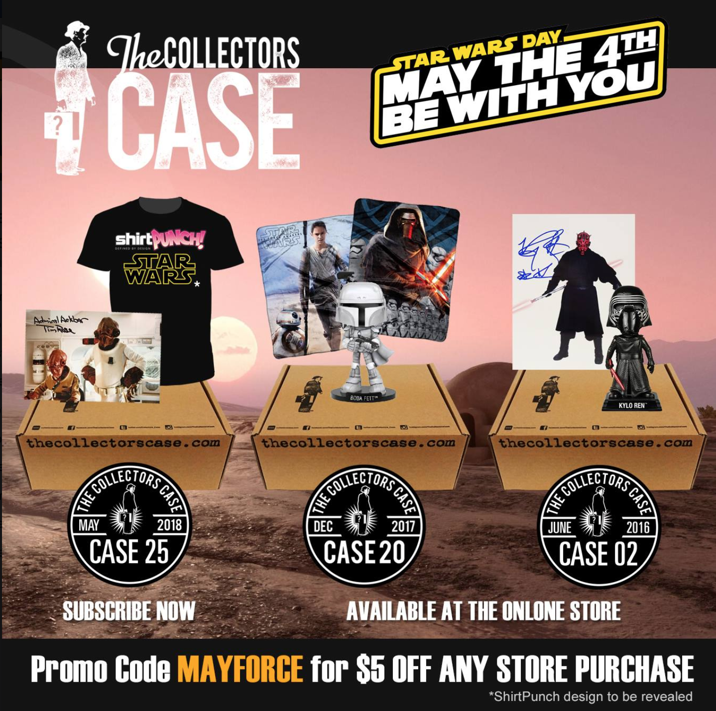 The Collector’s Case May the Fourth Flash Sale – Save $5 Off Your First Box!