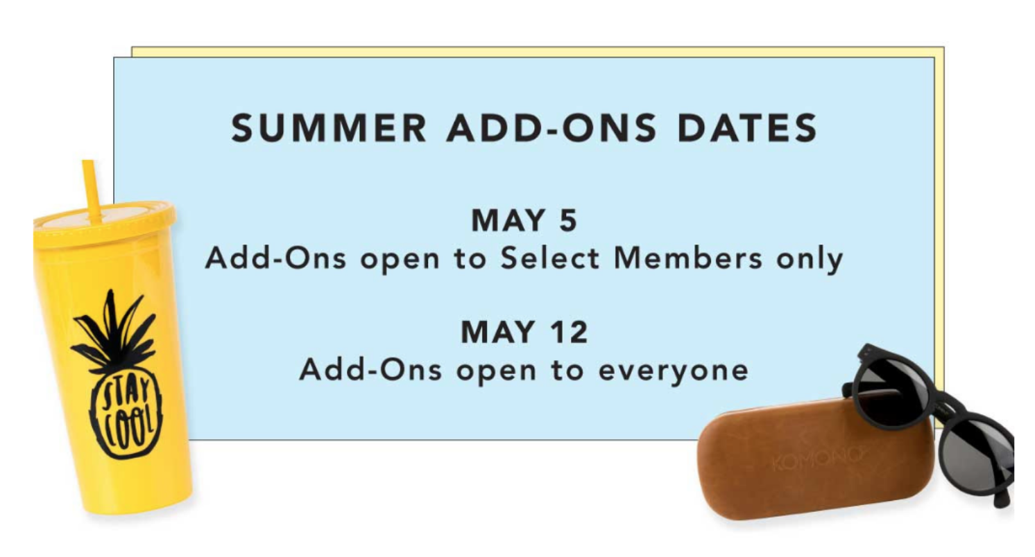 FabFitFun Summer 2018 Add-Ons Available Now!