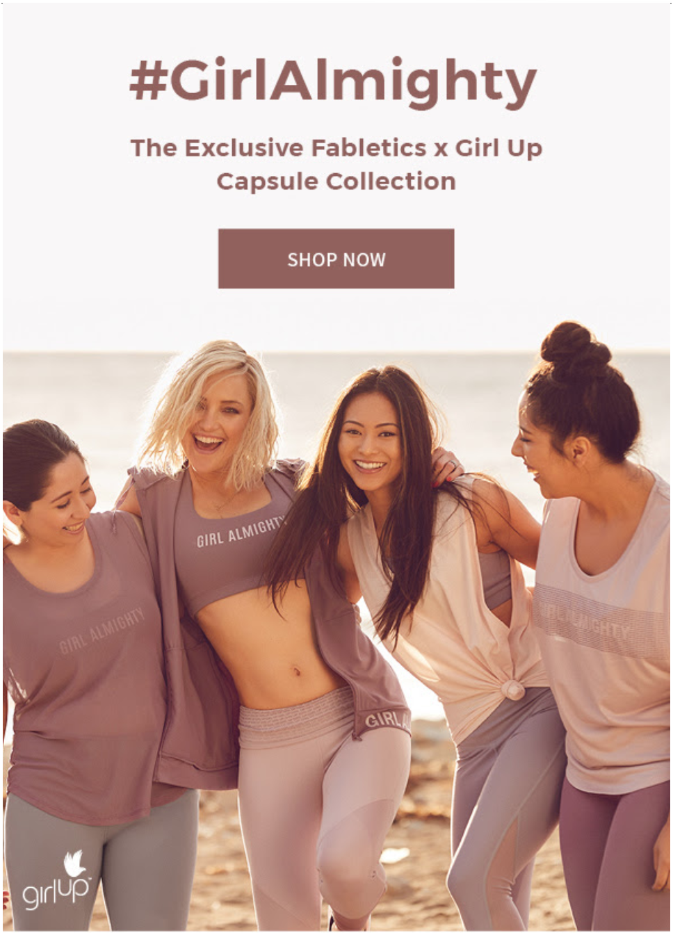 Fabletics x Girl Up Capsule Collection Available Now!