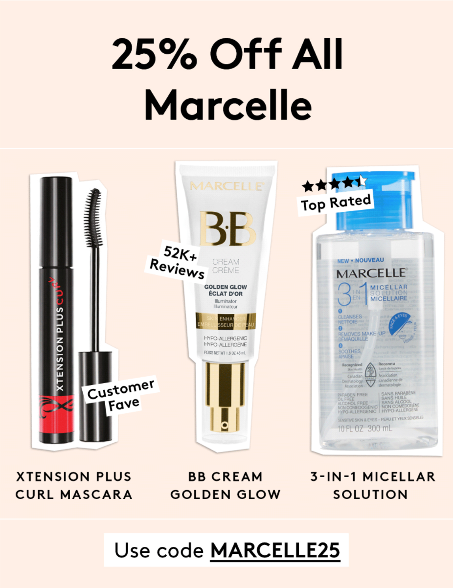 Birchbox Flash Sale – 25% Off Marcelle!