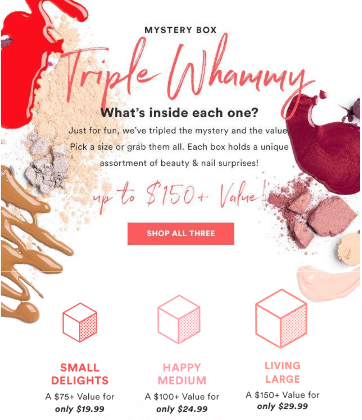 Julep Triple Whammy Mystery Boxes Available Now + COUPON!