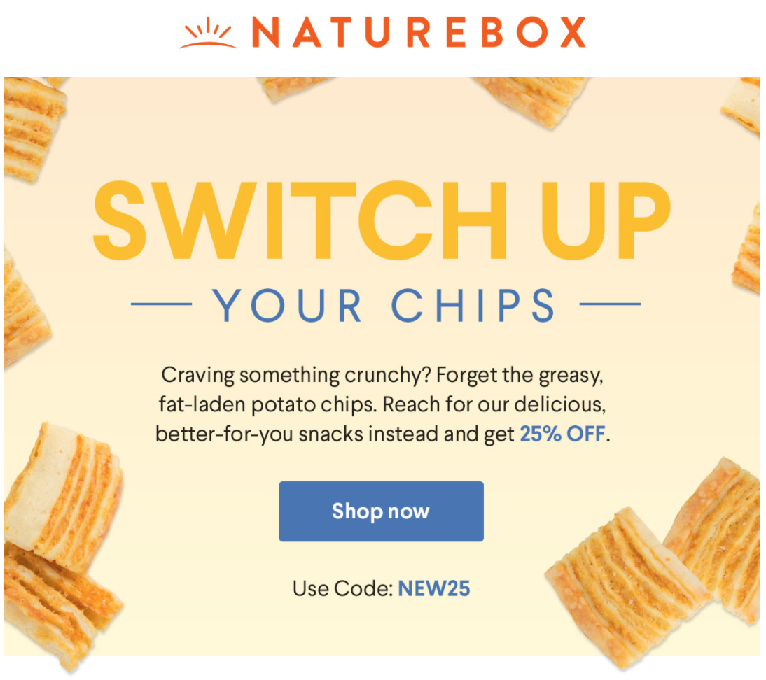 NatureBox Coupon – 25% Off Your First Order!