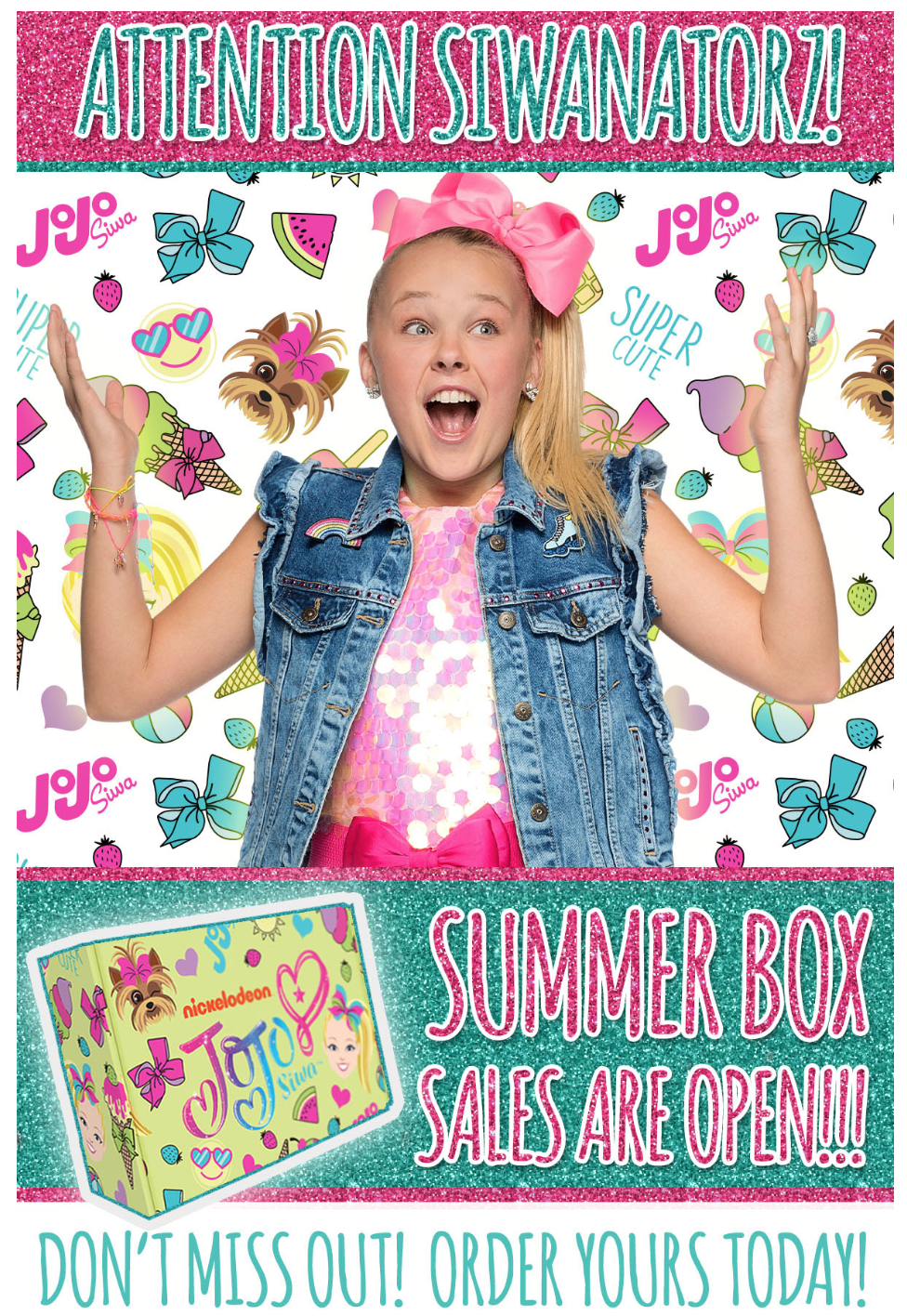 The JoJo Siwa Box Summer 2018 FULL Spoilers!