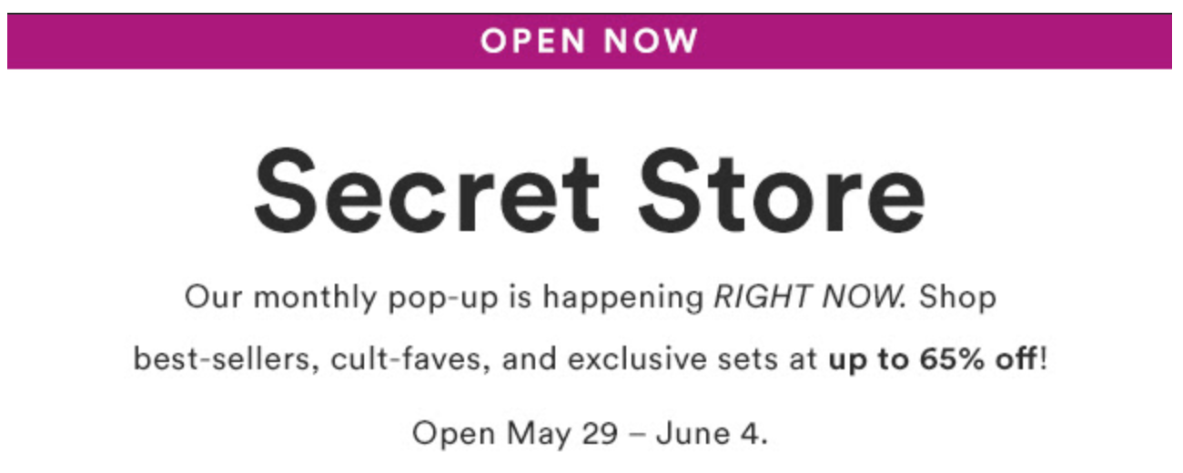 Julep Secret Store for June is Open + Coupon!