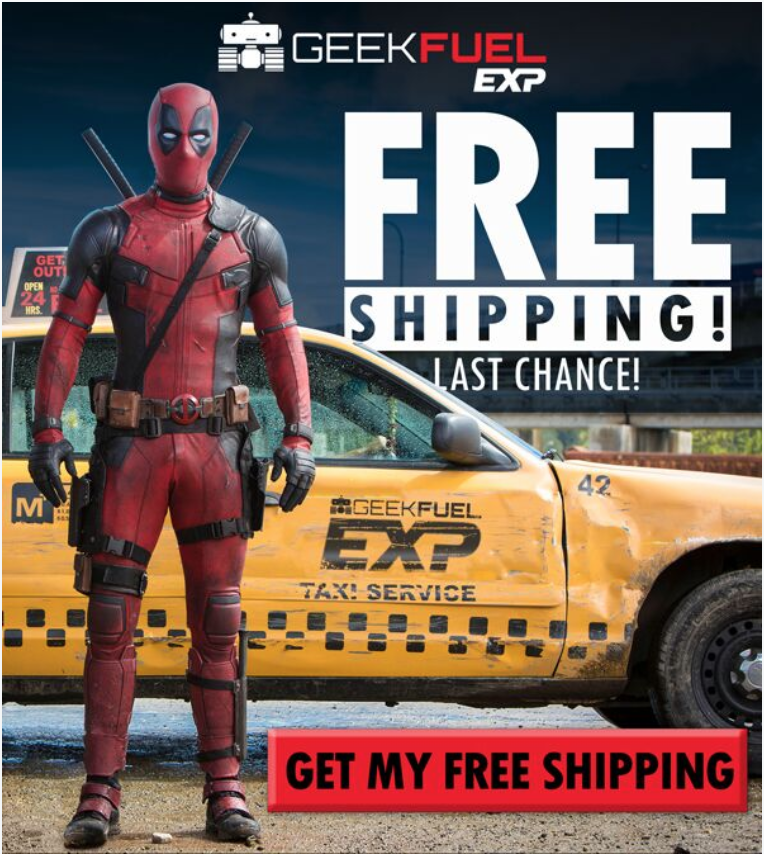 Geek Fuel EXP Coupon – Free Shipping On Your First Box!