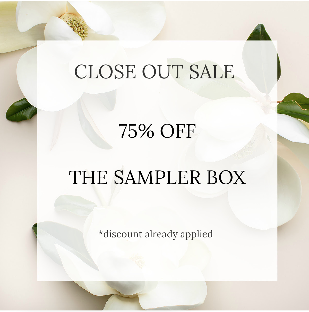 MissionCute Flash Sale – 75% Off Sampler Box!