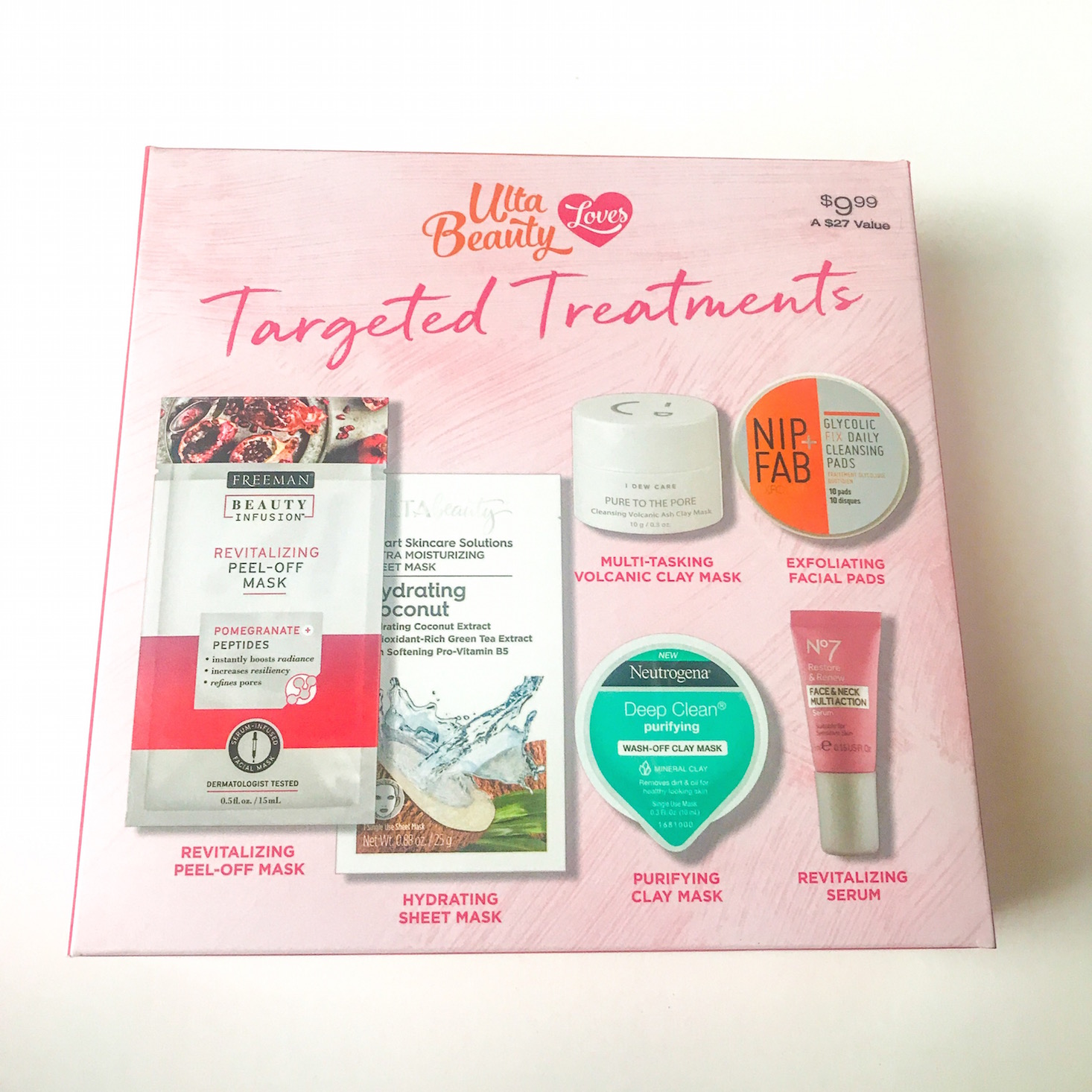 Ulta Beauty Loves Targeted Treatments Box Review + Coupon – May 2018