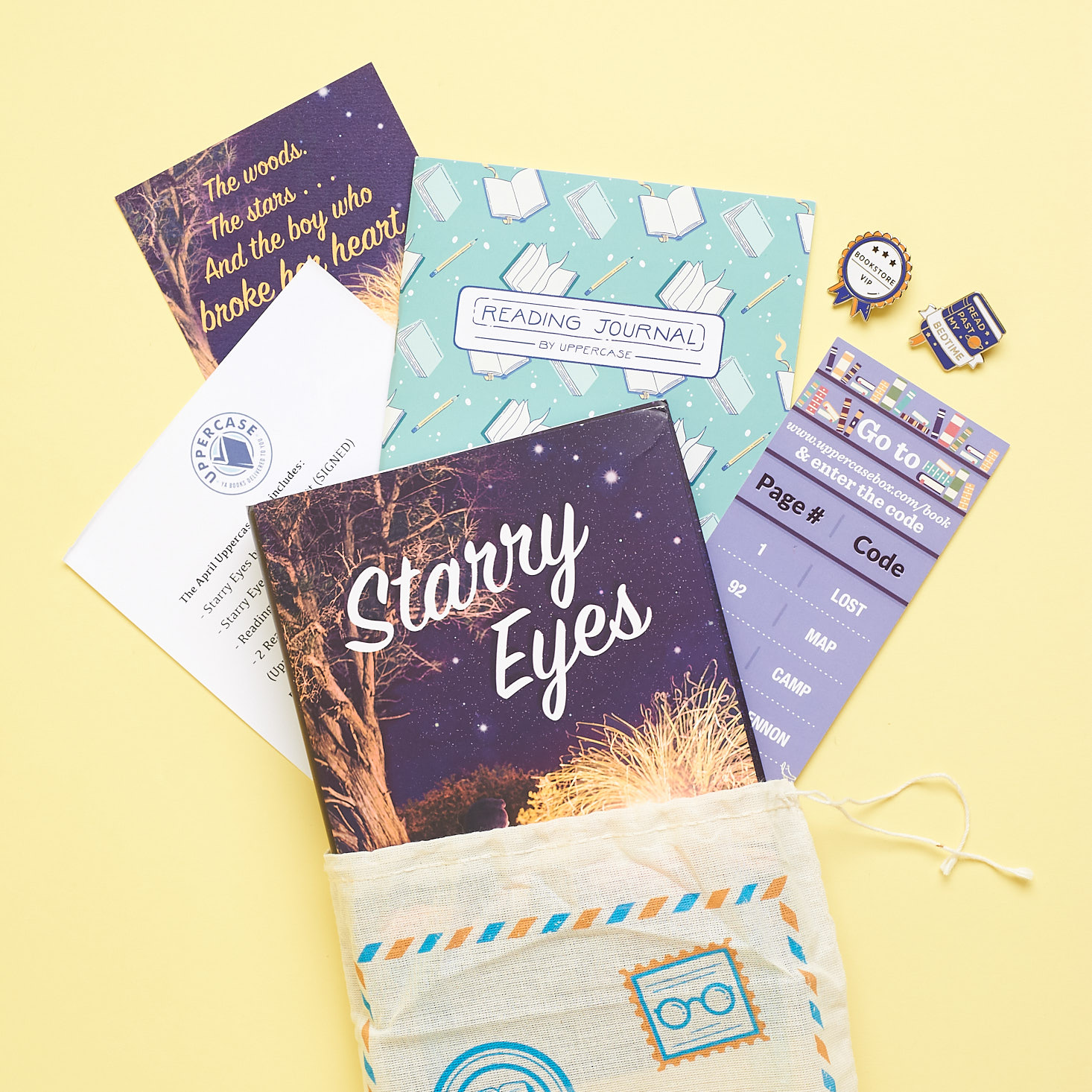 Uppercase YA Book Subscription Box Review – April 2018