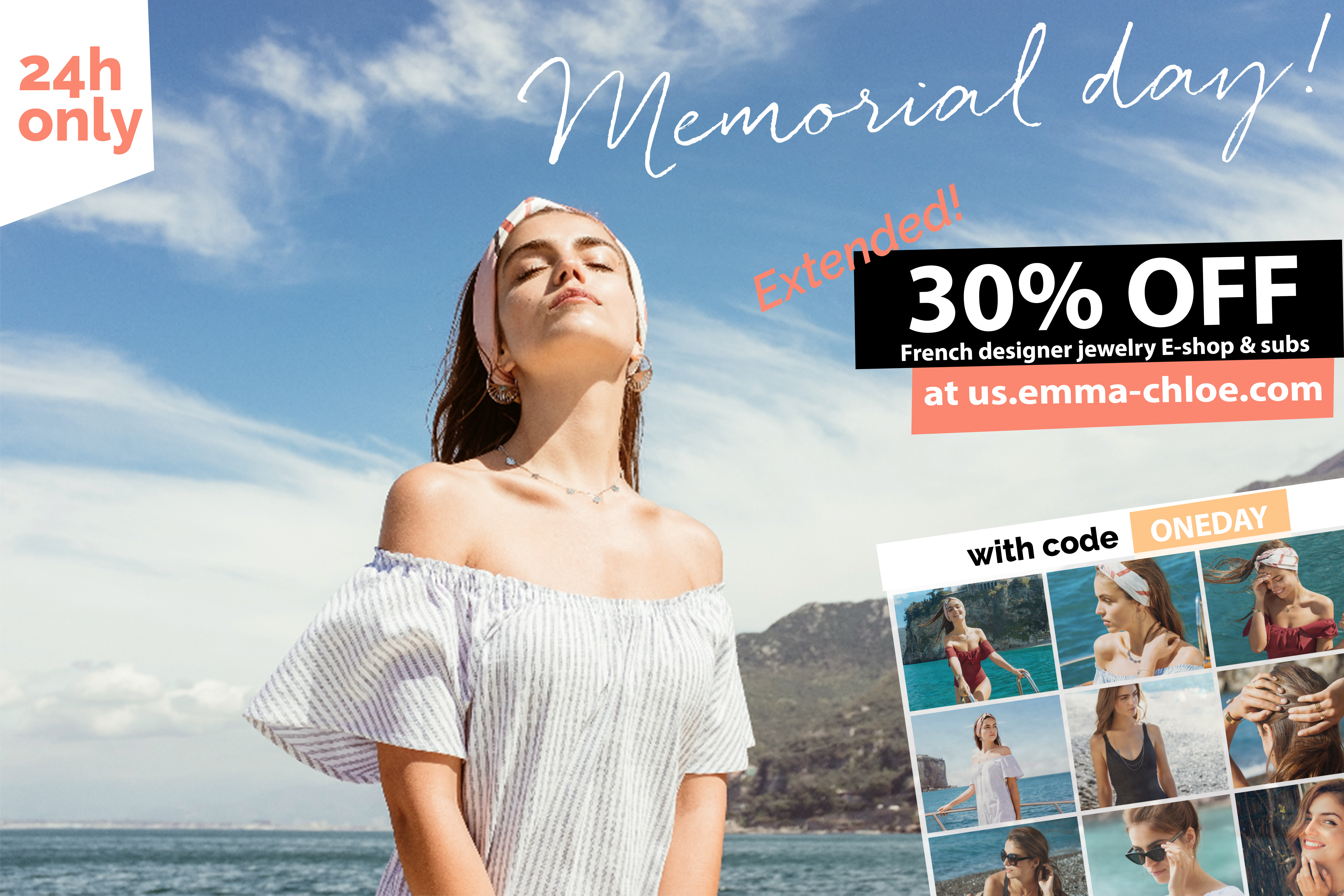 Today Only! Emma & Chloe Memorial Day Sale – 30% Off Sitewide!
