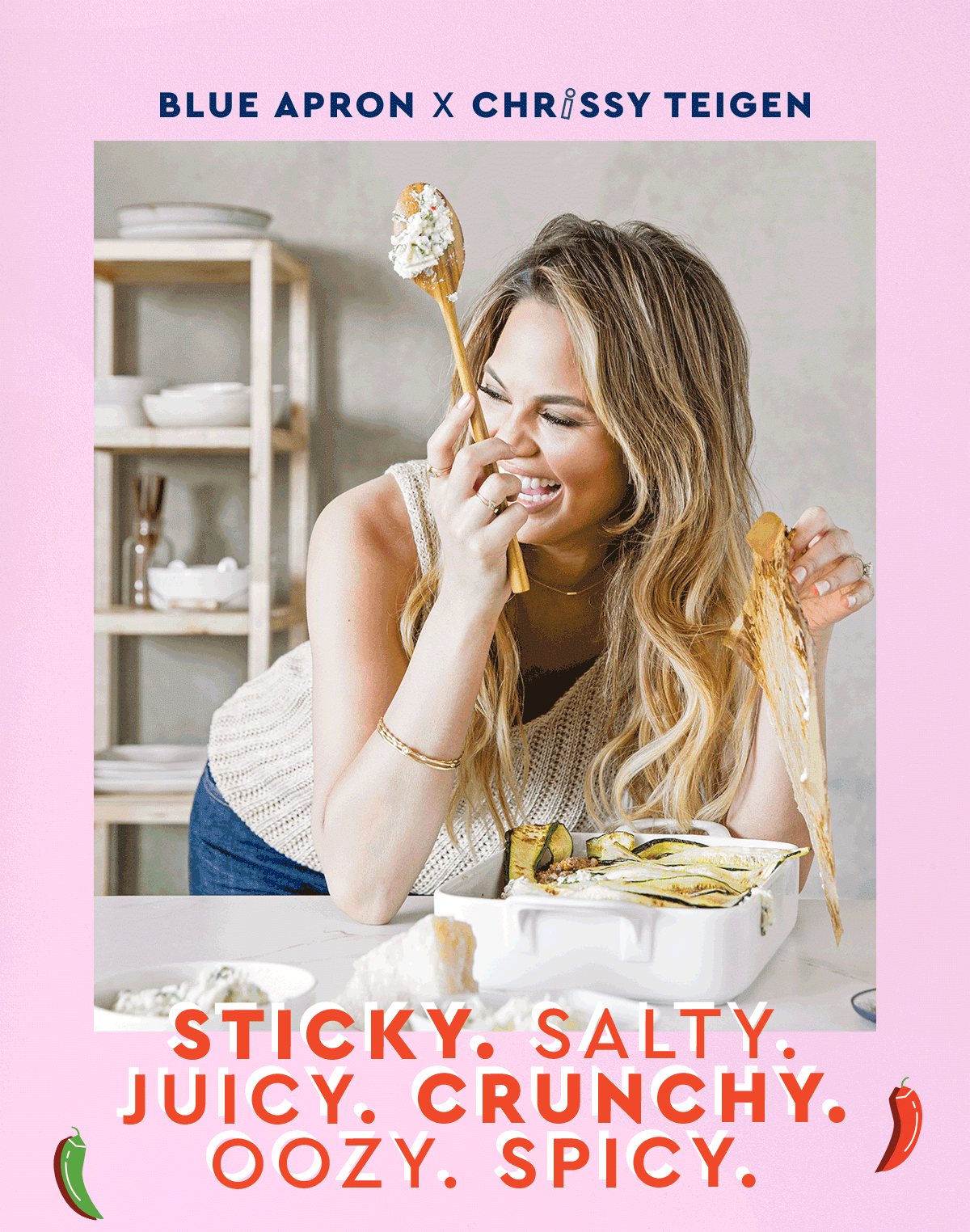 Blue Apron Deal – Save $50 Off Your First Two Boxes + Chrissy Teigen Recipes Available Now!