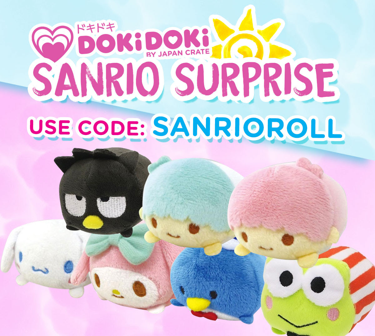 Doki Doki Crate Coupon – Free Sanrio Plushie With First Box!