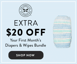 Honest Company Diaper Bundle Coupon – $20 Off Your First Bundle!