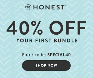 Honest Company Coupon – 40% Off Your First Essentials Bundle or Diapers Bundle!