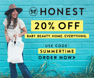 Last Day! Honest Company Coupon – 20% Off Sitewide!