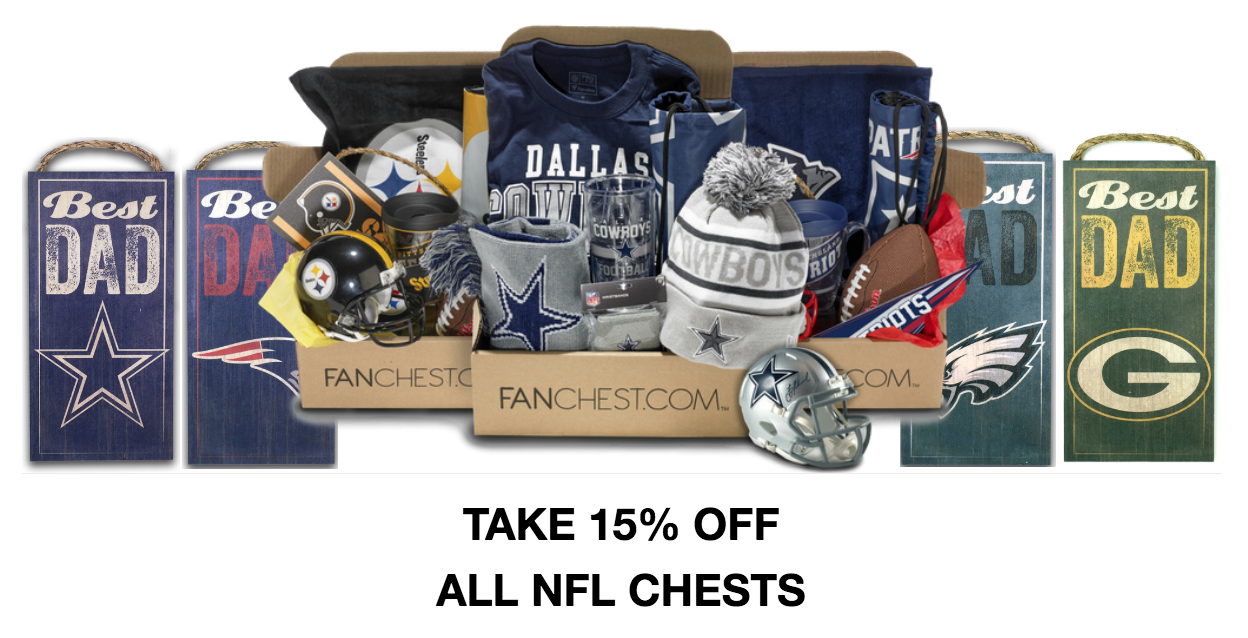 Today Only! Fanchest Flash Sale – 15% off NFL Franchises!